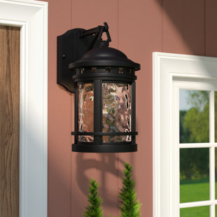 Go to store & view more images Ashberry Outdoor Wall Lantern by Loon Peak