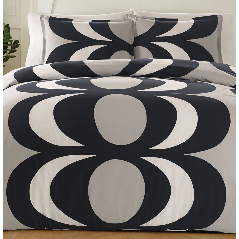 Marimekko Kaivo Cotton Reversible Comforter Set Reviews Wayfair