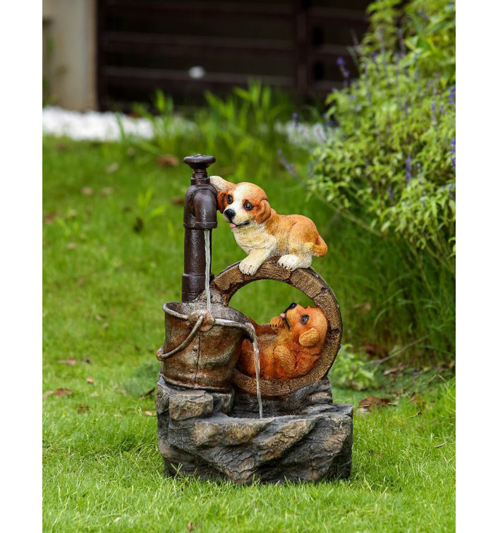 puppy fountain