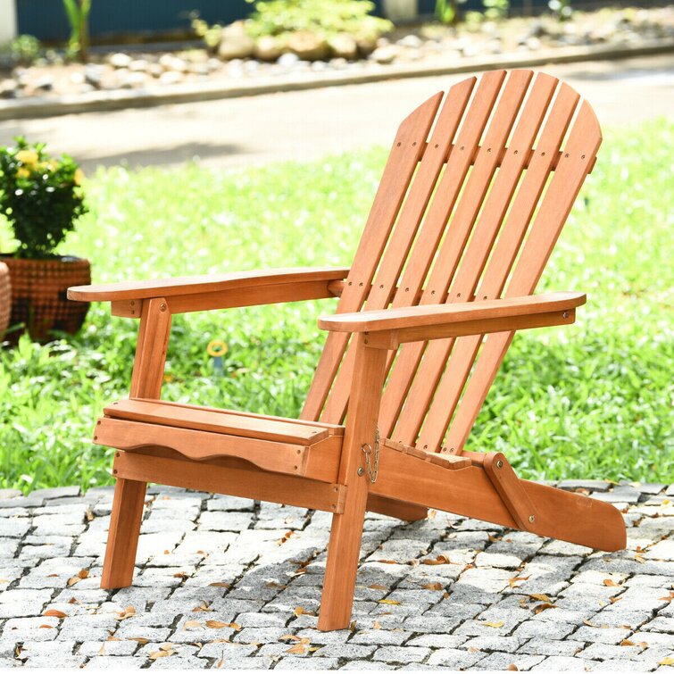 eucalyptus wood adirondack chair