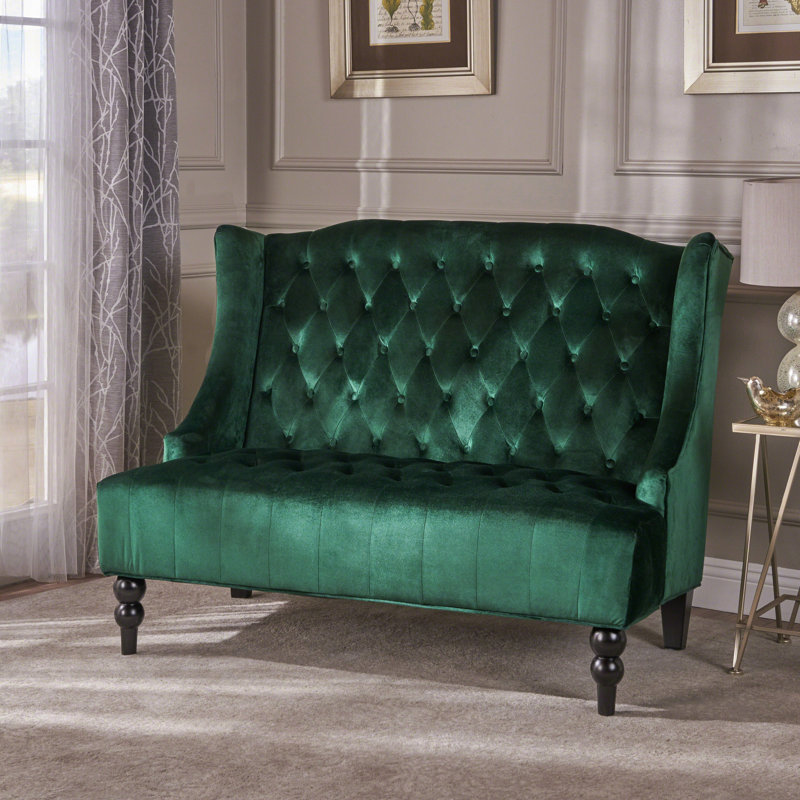 Marlow Home Co Carolina 2 Seater Loveseat Reviews Wayfair Co Uk