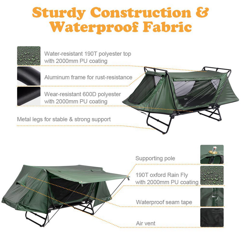 single tent cot