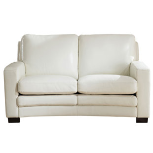 Go to store & view more images Orren Ellis Hadnot Craft Leather Loveseat