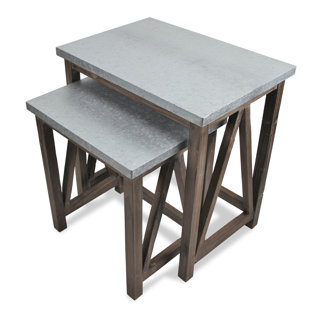 Moriarty 2 Piece Nesting Tables by Gracie Oaks Best