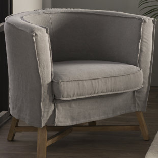 Mia Barrel Chair by Gracie Oaks Today Only Sale