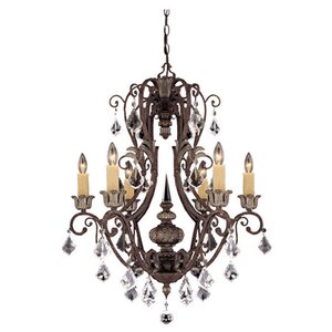 Elizabeth 6-Light Crystal Chandelier