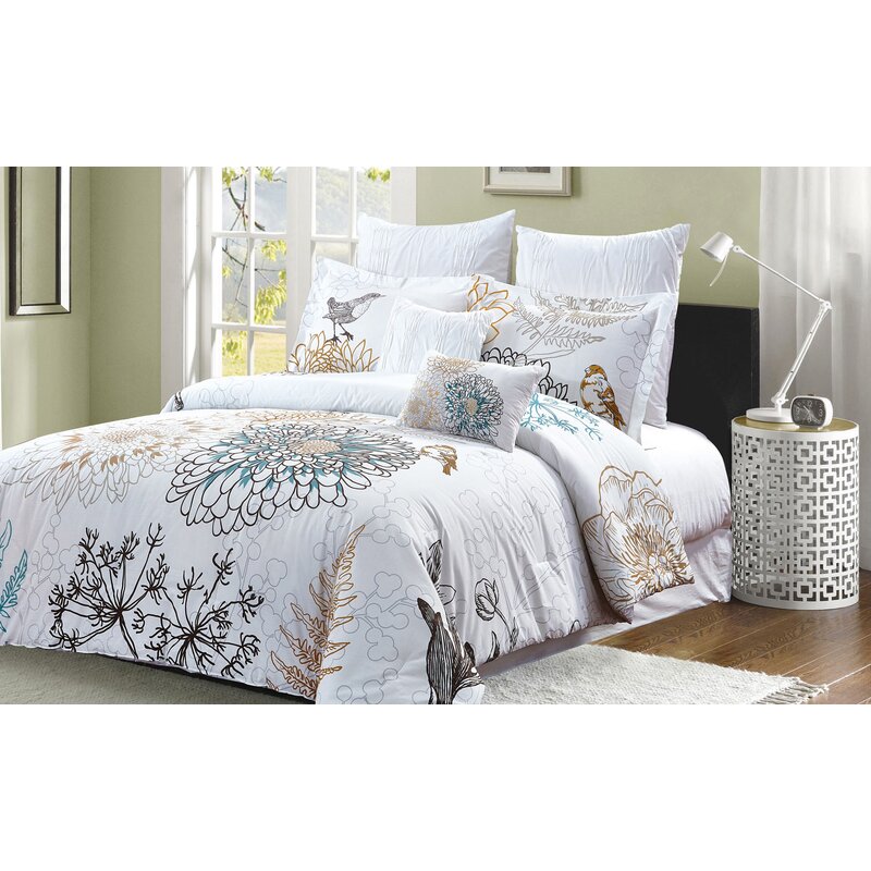 Winston Porter Ali Reversible Comforter Set Reviews Wayfair