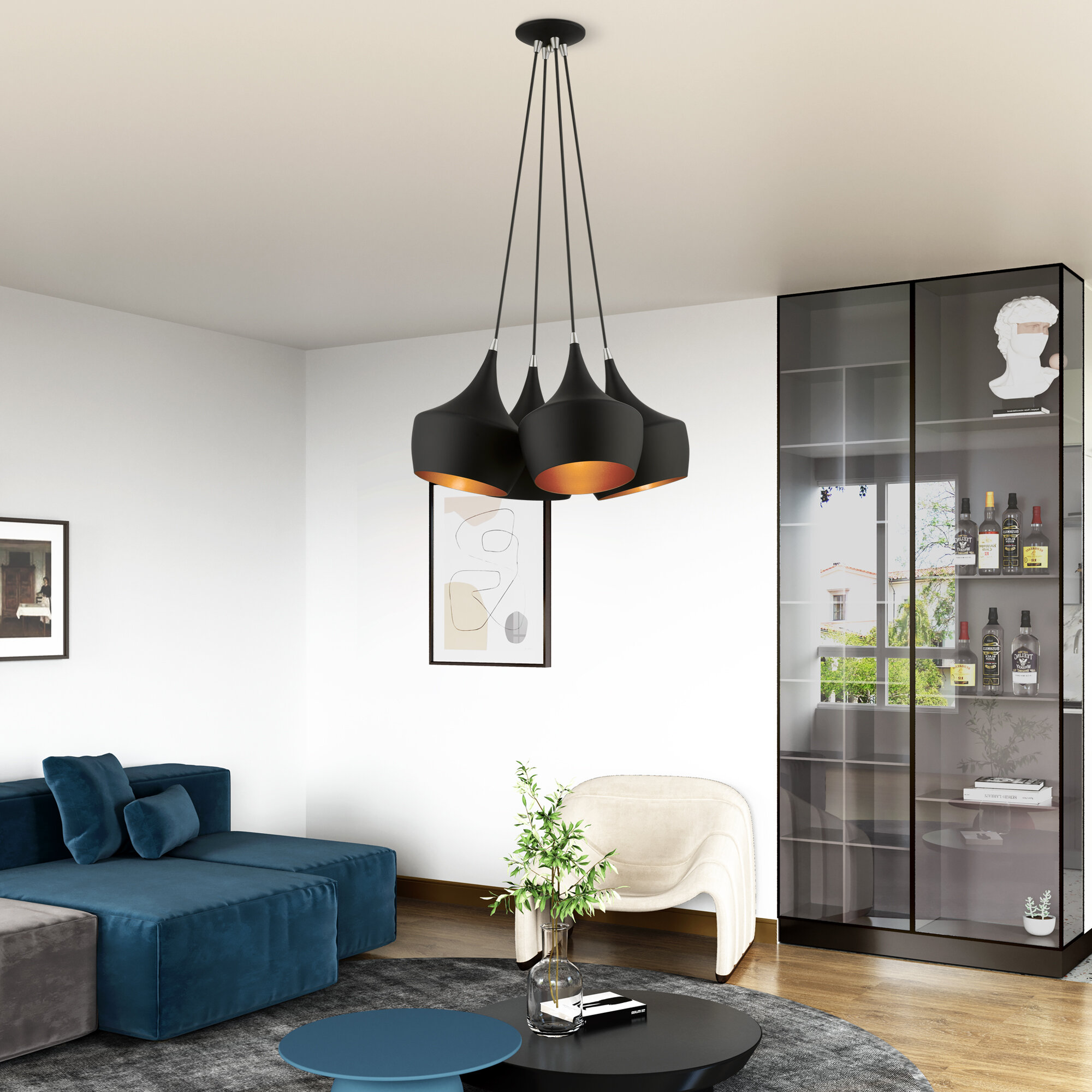 wayfair cluster pendant