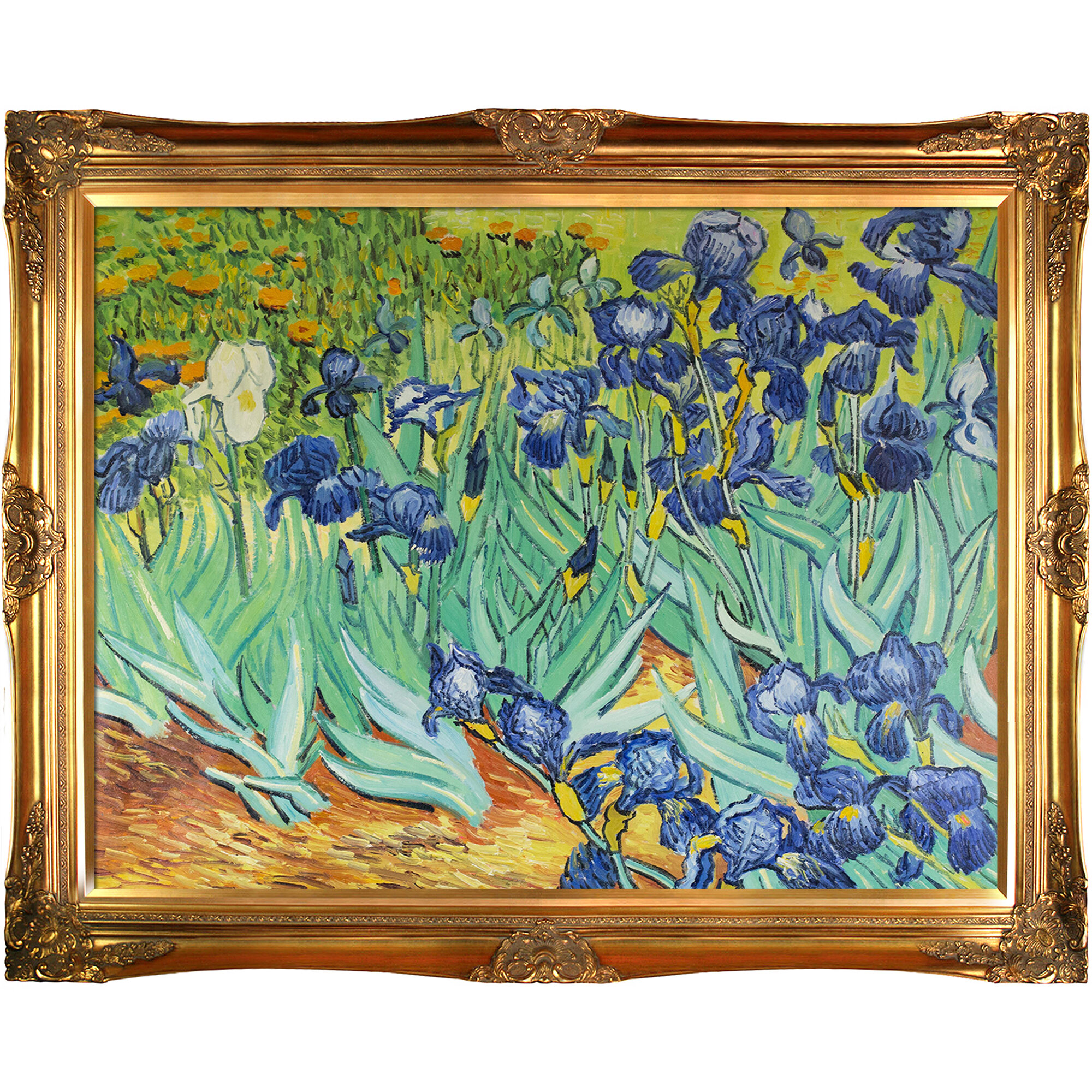 Irises Van Gogh - apple-patch