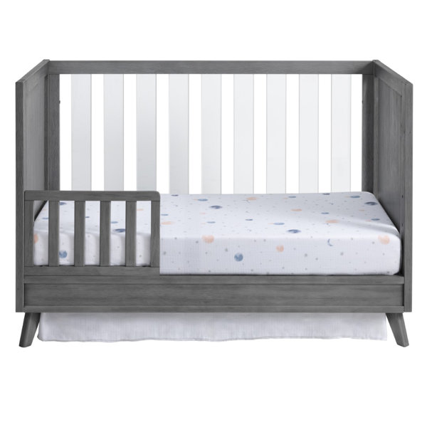 convertible crib safety rail