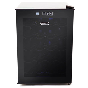 Outdoor Wine Cooler Wayfair 20 Bottle Single Zone Freestanding Wine Cooler
