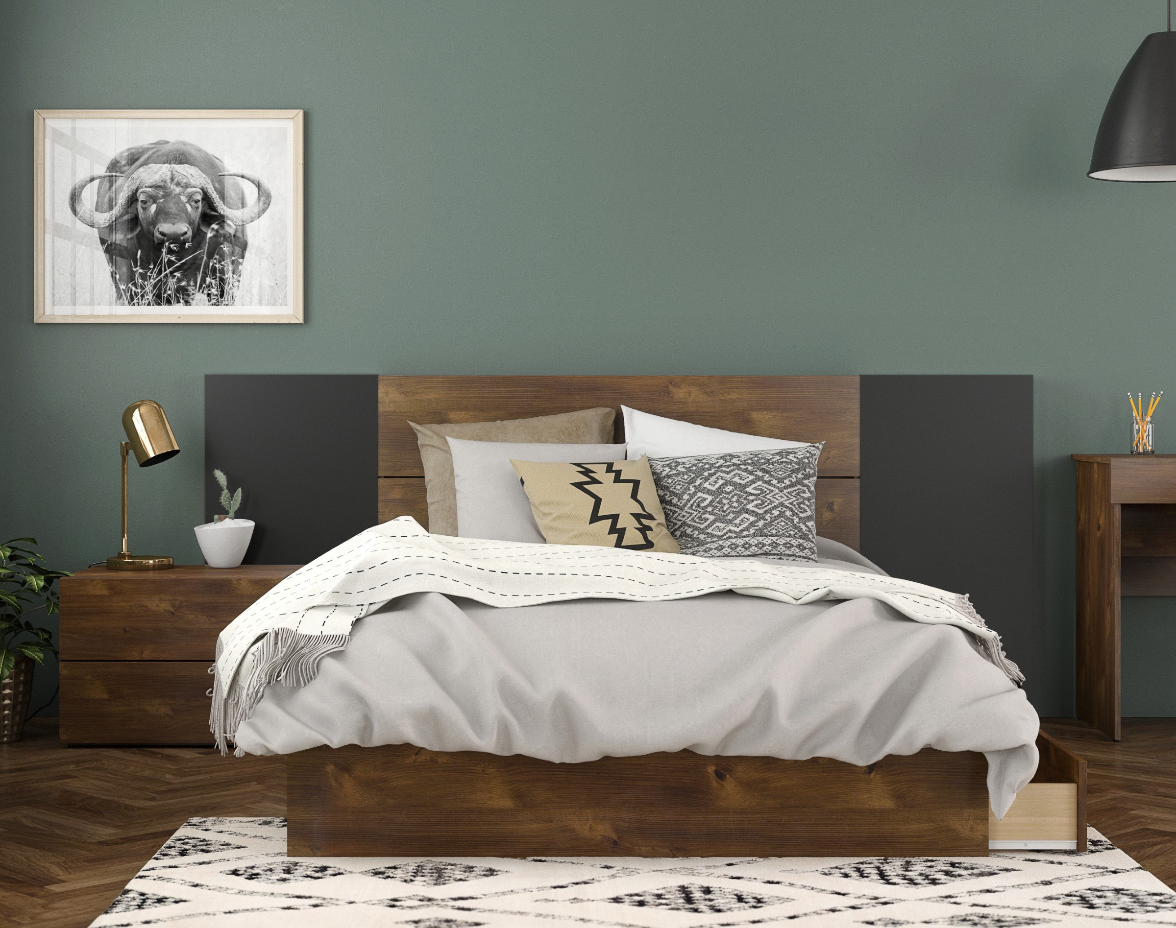 Trule Grantham Platform 2 Piece Bedroom Set Wayfair
