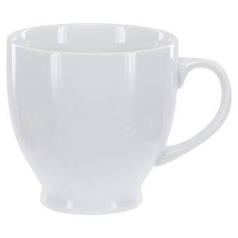 BIA Cordon Bleu White Porcelain 17 ounce Latte Mug white 903046