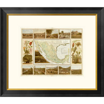 Global Gallery Connecticut New Haven County South 1893 Framed Graphic Art Wayfair