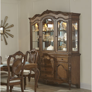 Go to store & view more images Whitcomb Console China Cabinet (Set of 2) by Astoria Grand