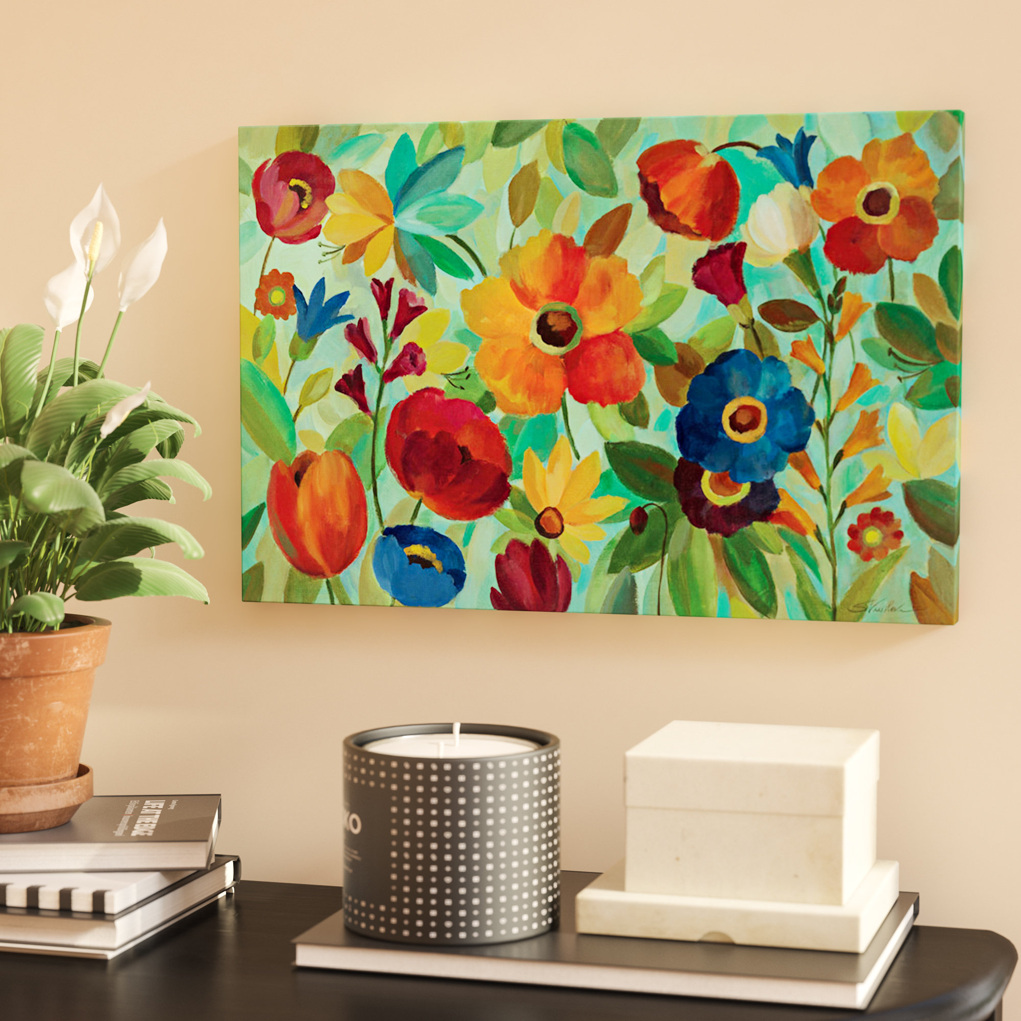 summer floral print