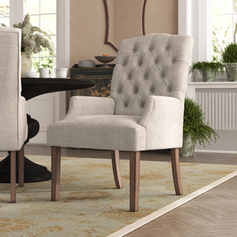 alcott hill kosinski upholstered dining chair