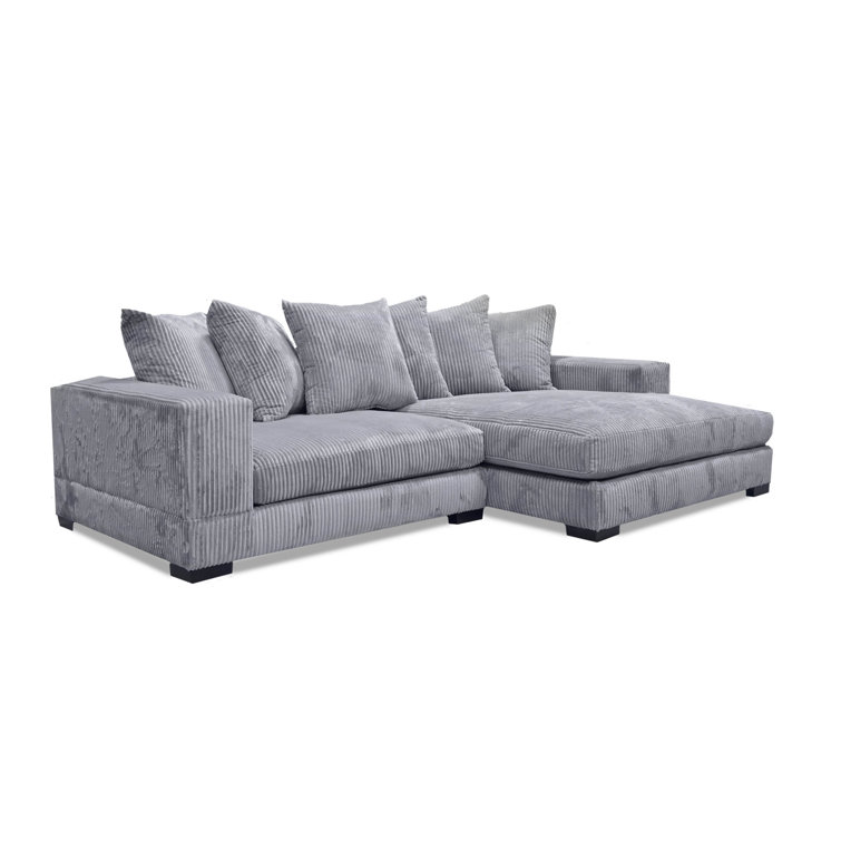 Home by Sean & Catherine Lowe Luxe 108" Wide Right Hand Facing Sofa & Chaise & Reviews Wayfair