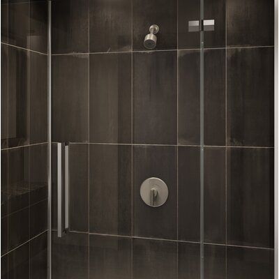 Dia Shower Faucet Trim With Lever Handle Symmons Finish Satin Nickel