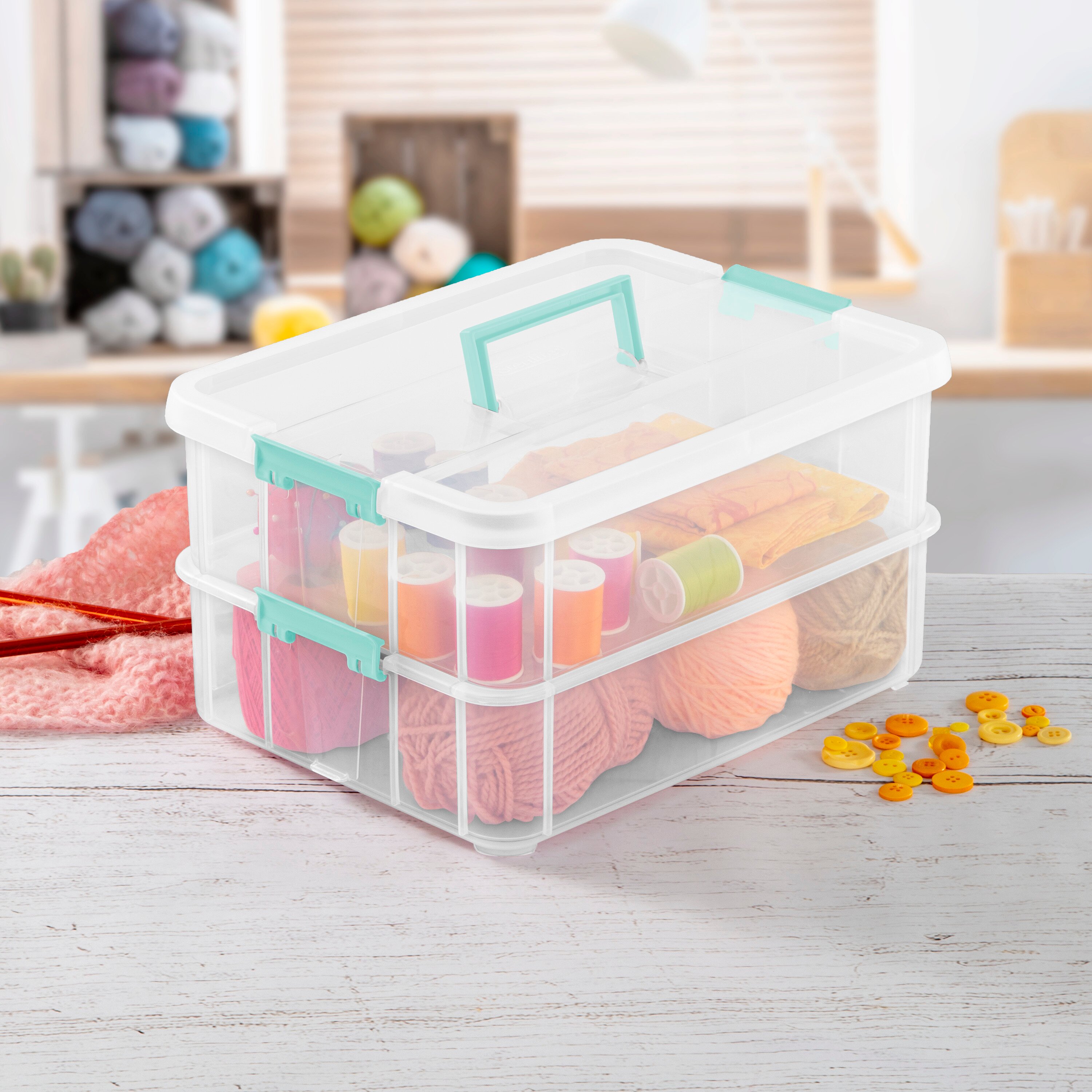 10 x 80 LITRE PLASTIC STORAGE BOX STRONG CONTAINER CHEAP CLEAR LID X LARGE 