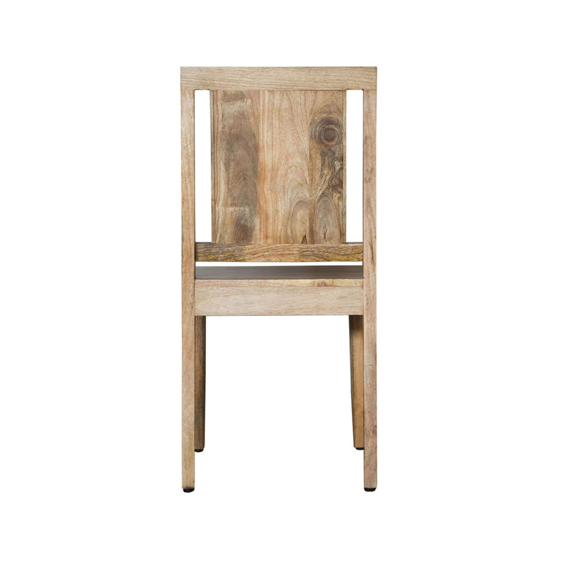 Millwood Pines Luz Solid Wood Dining Chair Wayfair