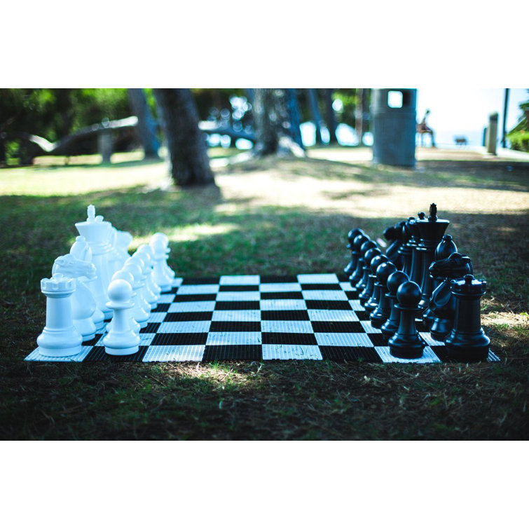 no Board MegaChess 16 Inch Plastic Chess Set