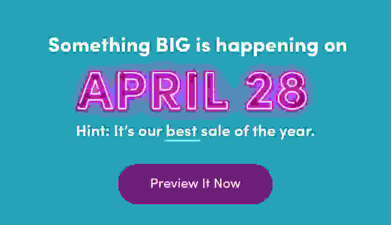 There's Something Big on April 28