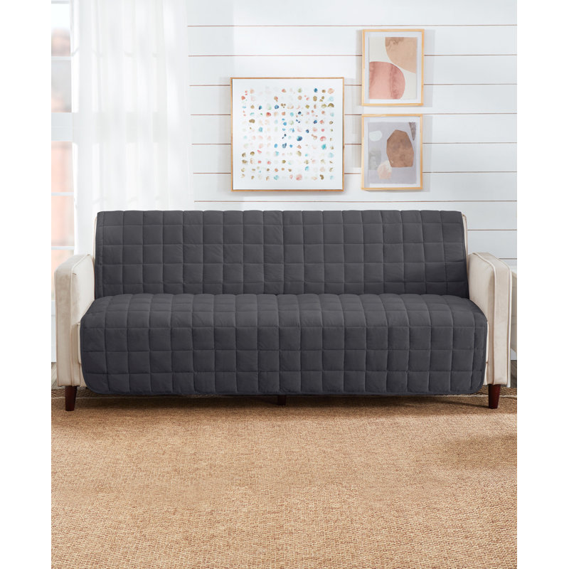Sure Fit Deep Pile Box Cushion Sofa Slipcover Wayfair