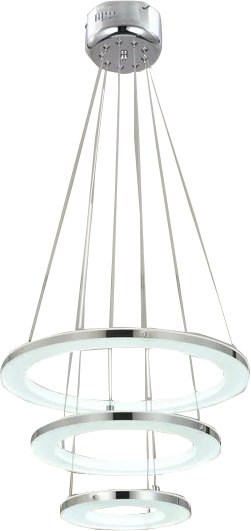 Ebern Designs 3 Light Unique Statement Tiered Led Chandelier Reviews Wayfair