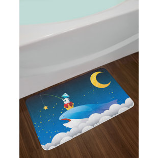 Multi Color Bath Rug Wayfair King Multi Colored Whale Bath Rug