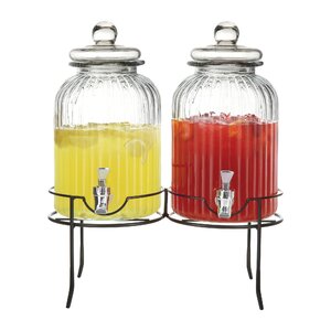 Hedwig 3 Piece Beverage Dispenser Set