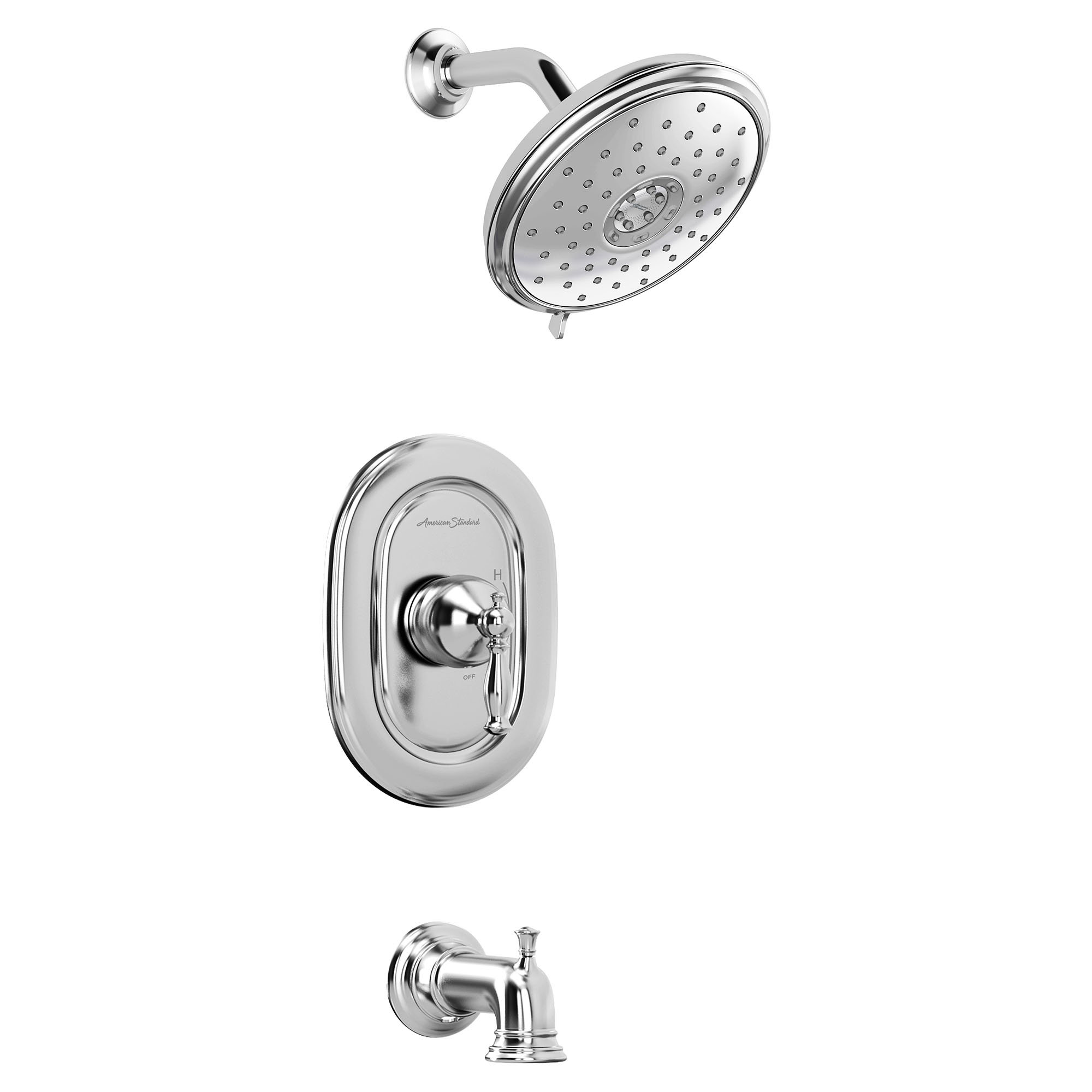 American Standard Quentin Thermostatic Tub And Shower Faucet With Diverter Wayfair