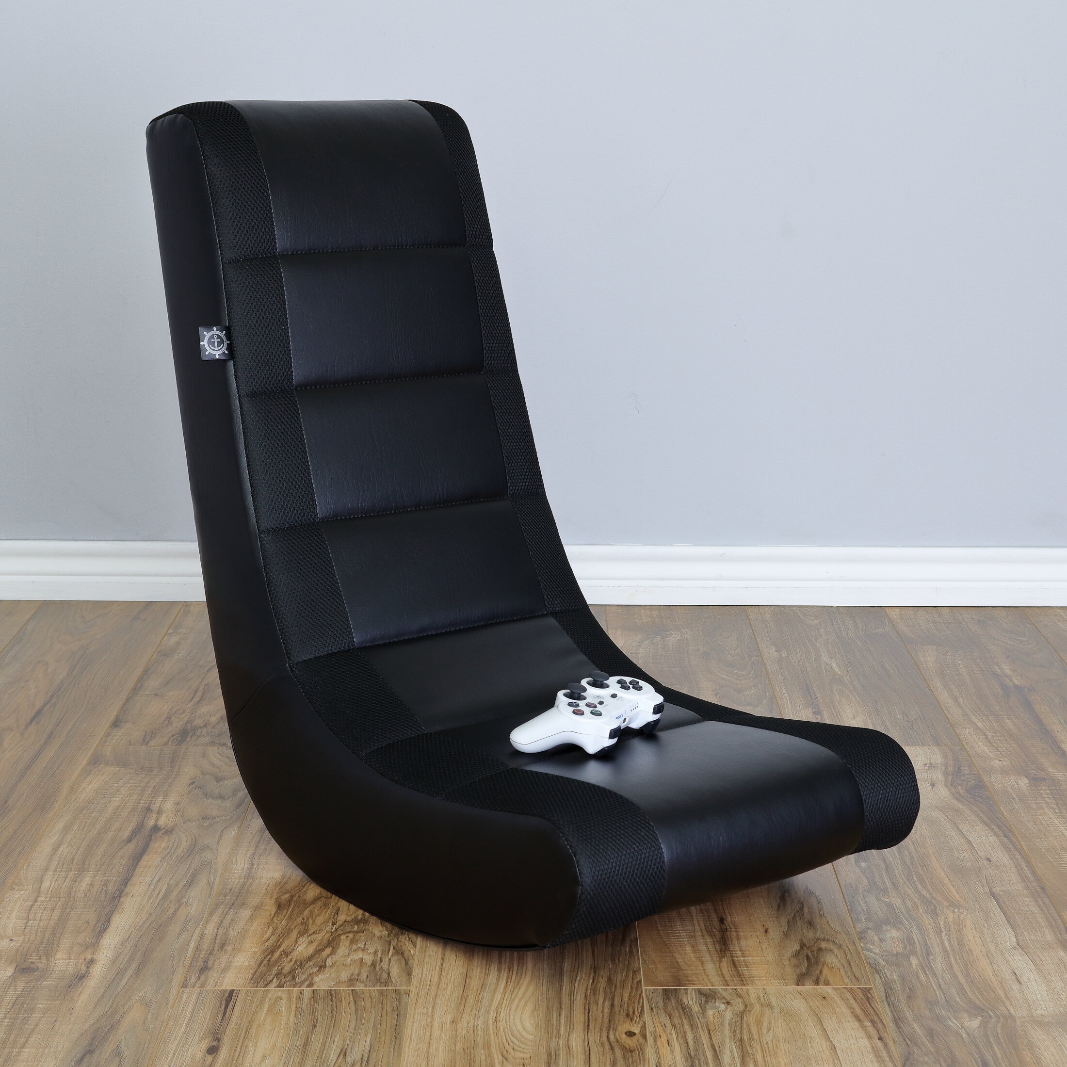 rocker gaming chair black