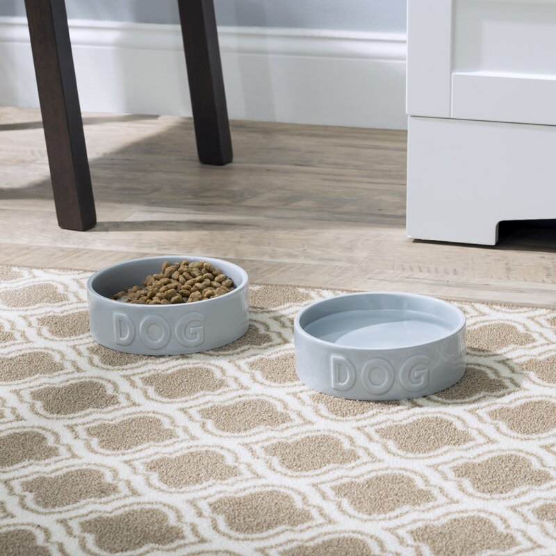 designer dog bowls