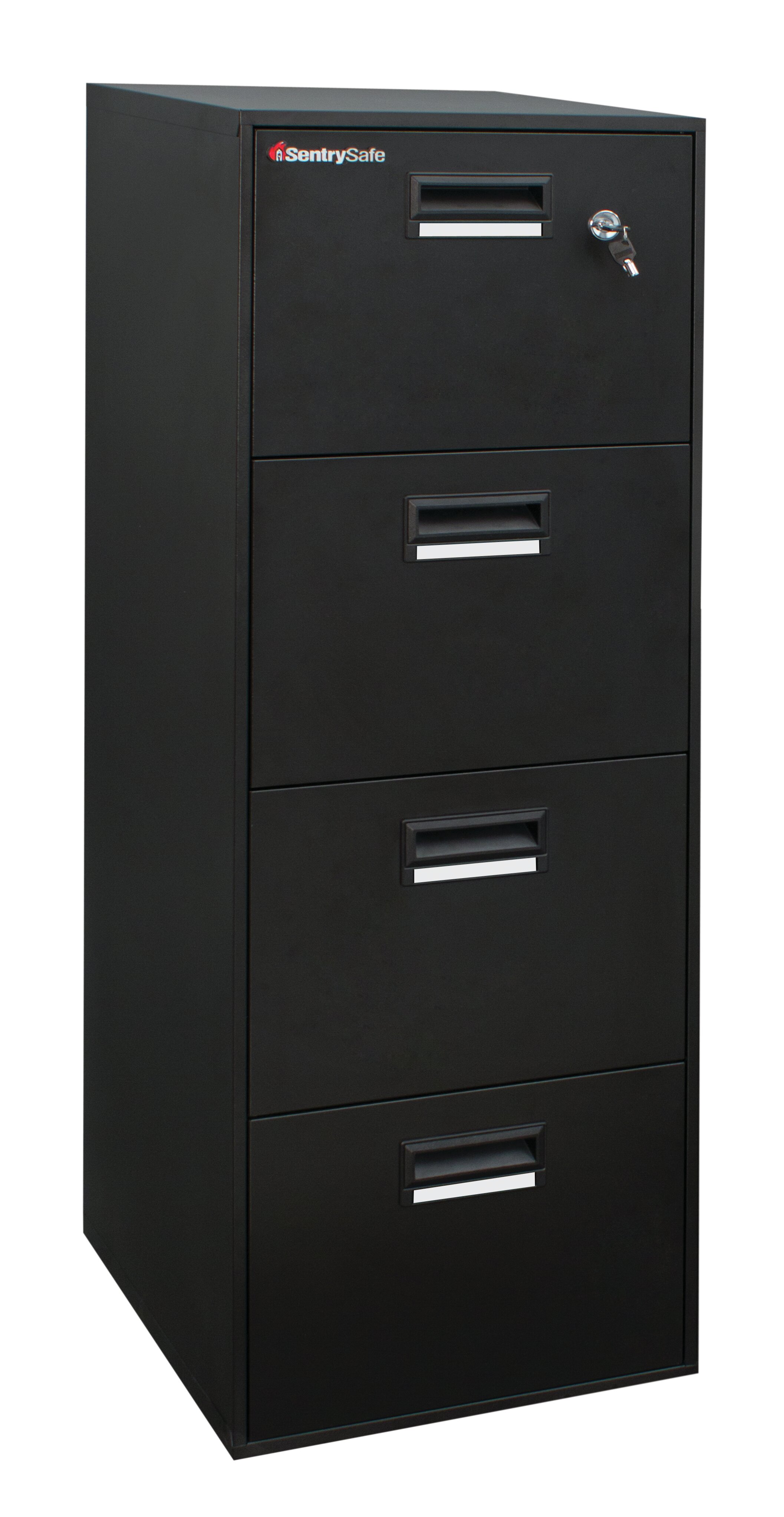 Sentrysafe 4 Drawer Water Resistant Key Lock Fire File Cabinet