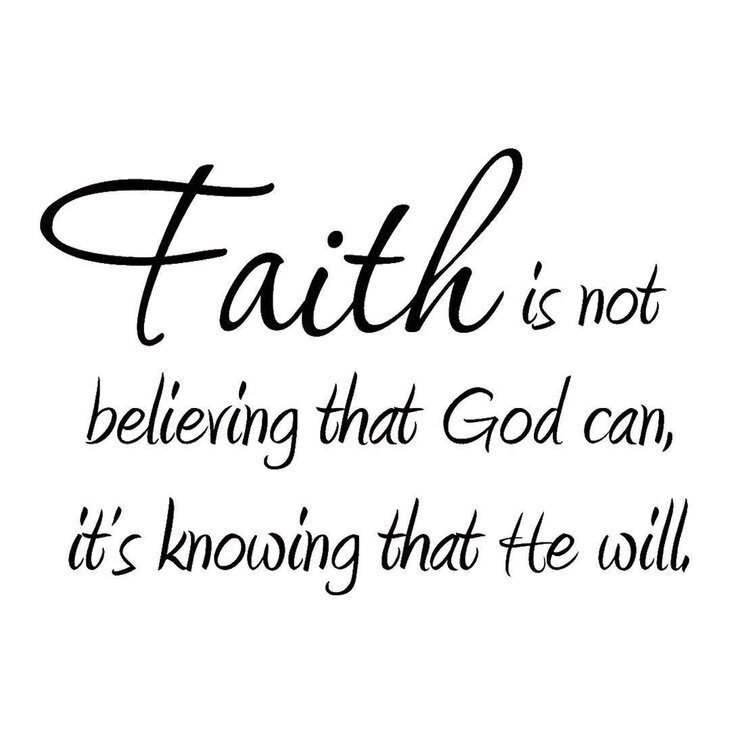 Winston Porter Douberly Faith is Not Believing That God can it's ...