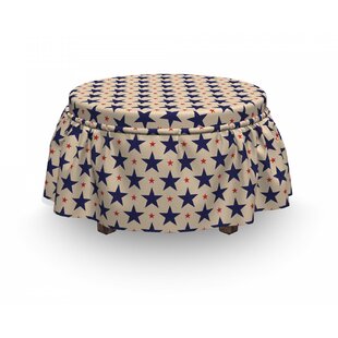 Grunge Ottoman Slipcover (Set Of 2) By East Urban Home