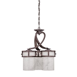 Colby 3-Light Shaded Chandelier