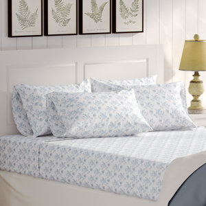 Albright 6 Piece Comfort Wash Cotton Sheet Set