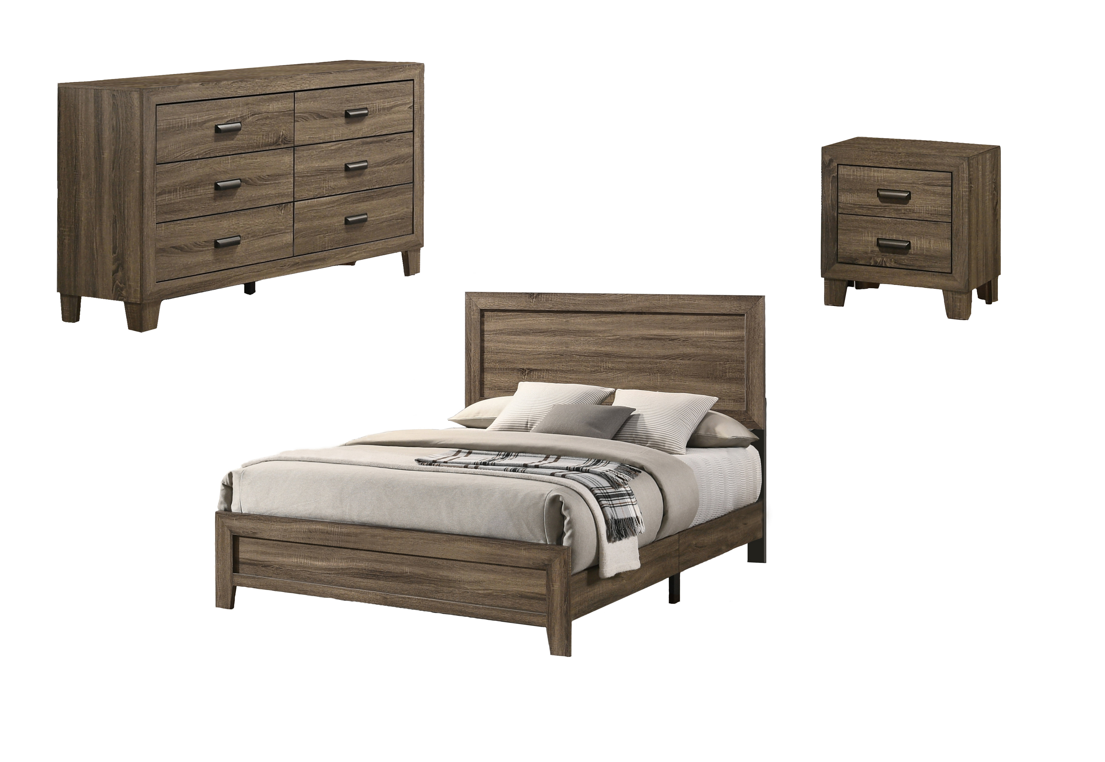 Union Rustic Fergerson Standard 3 Piece Bedroom Set & Reviews Wayfair