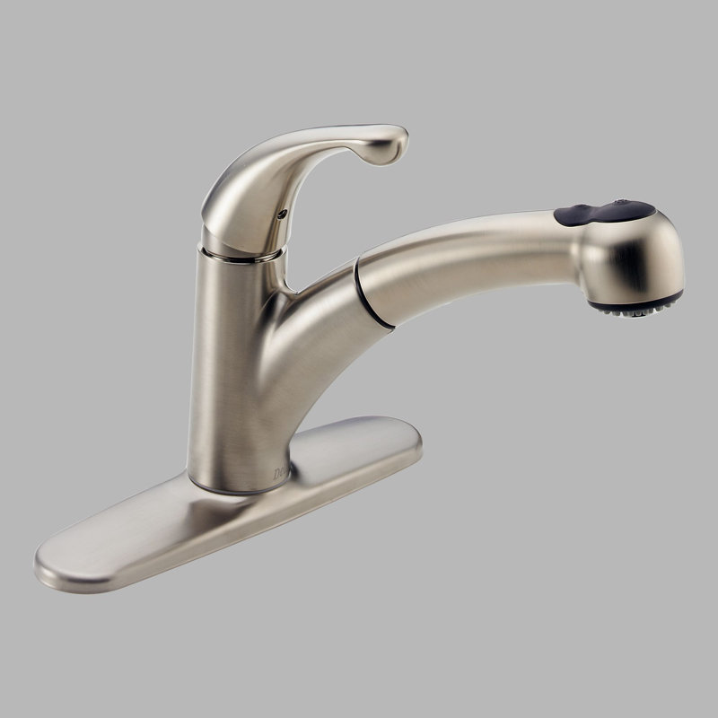 Delta Palo Single Handle Kitchen Faucet With Diamond Seal