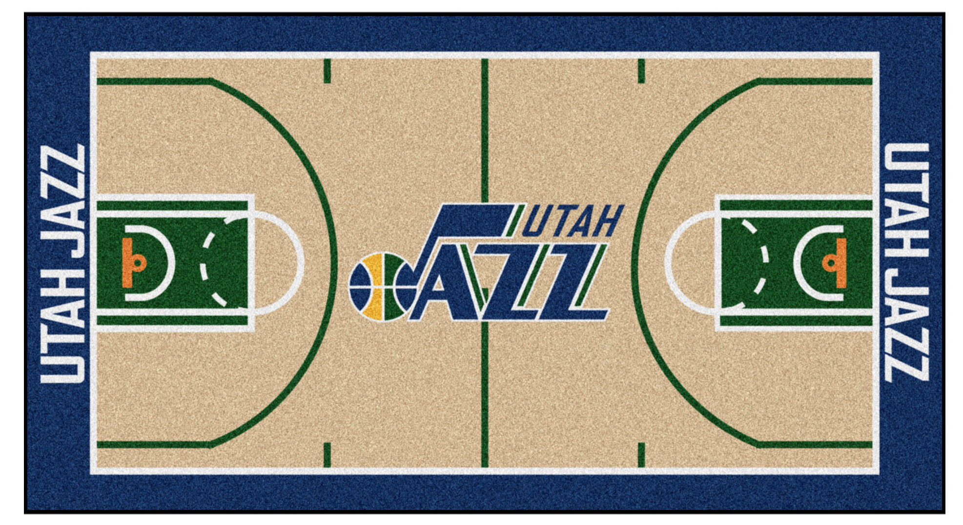 Fanmats Utah Jazz Nba Court Runner Non Slip Indoor Only Door Mat Wayfair