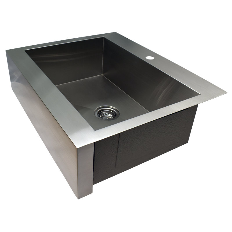 Alpha International 30 L X 24 W Farmhouse Apron Kitchen Sink