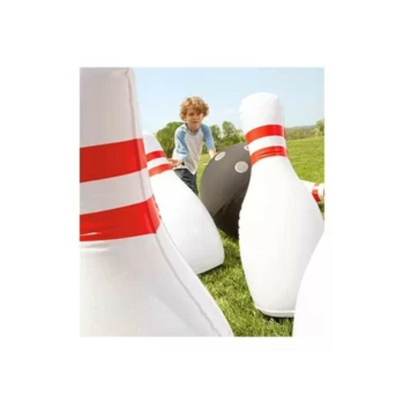 inflatable bowling set target