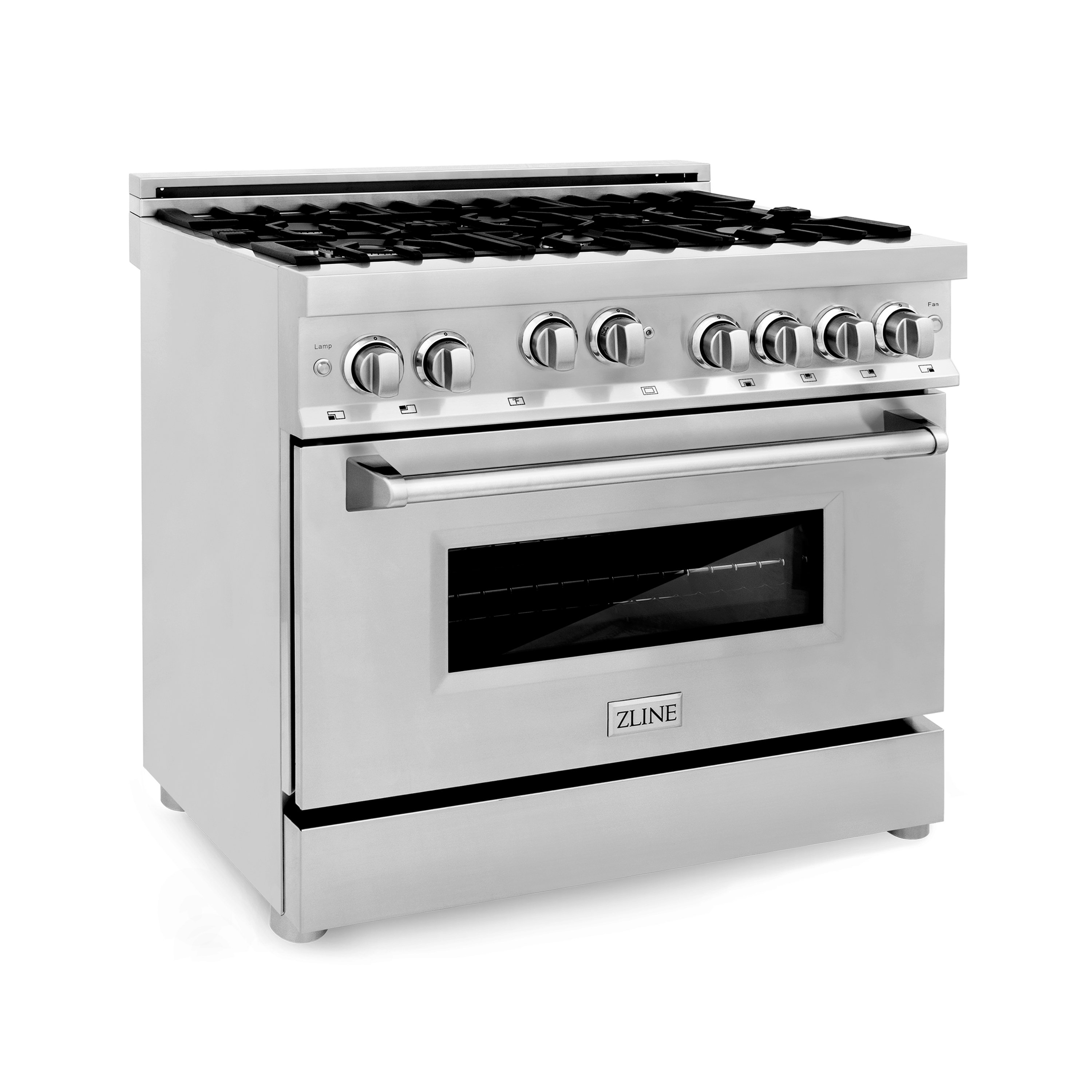 Zline Kitchen And Bath Durasnow 36 4 6 Cu Ft Freestanding Gas Range Reviews Wayfair