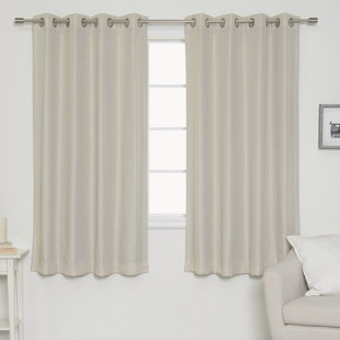 Faux Suede Blackout Curtains Wayfair