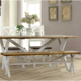 Go to store & view more images August Grove Holsinger Wood Bench