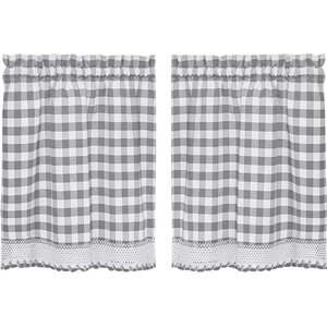 Buffalo Check Cafe Curtains (Set of 2)