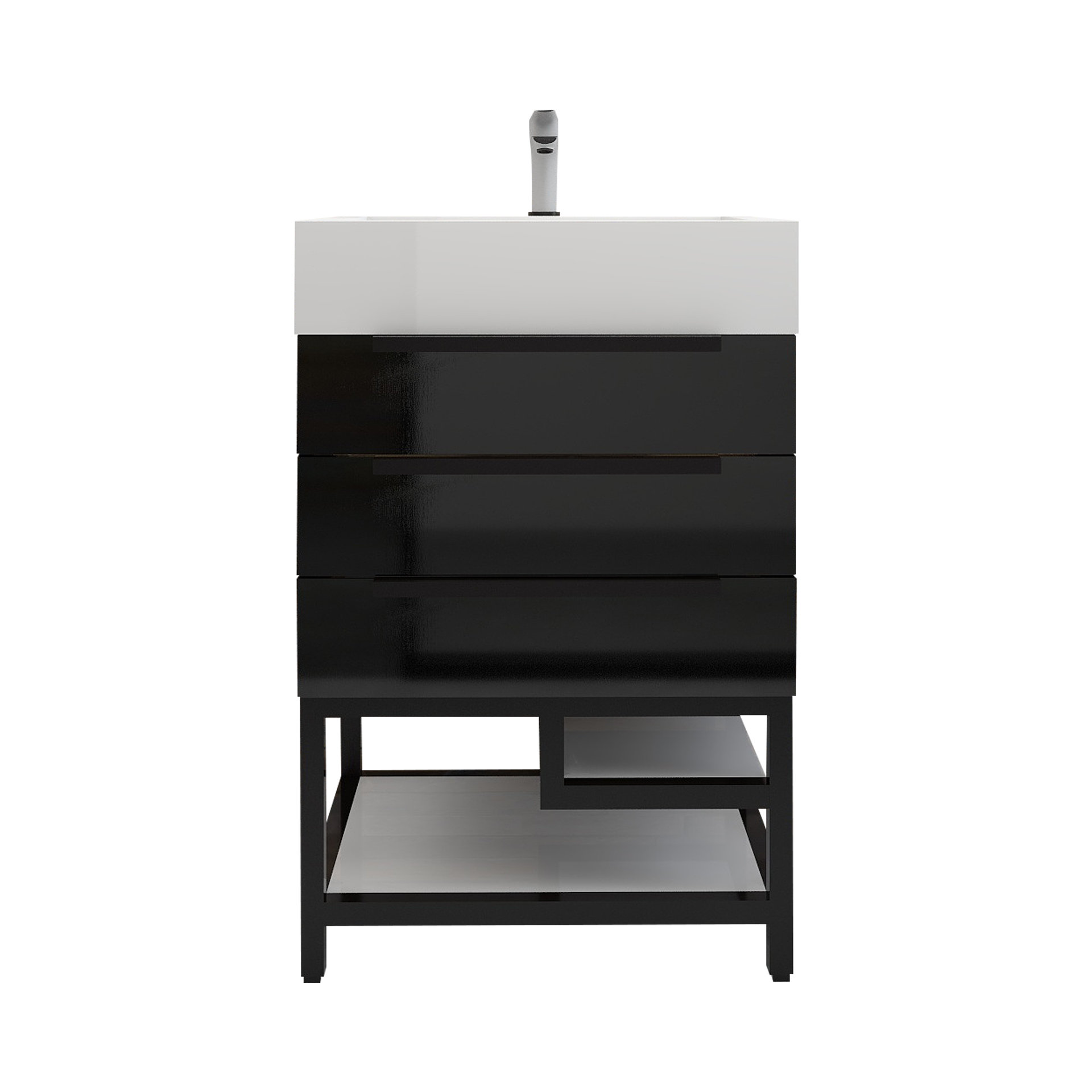 Jade Bath Jessica 24'''' Free Standing Single Bathroom Vanity / Base