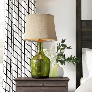 lime green table lamp